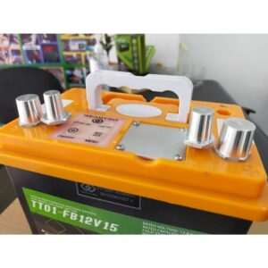 Ắc quy lithium khởi động ô tô 12V 15Ah (tương đương 12V/36-45Ah chì) TT01-F12045