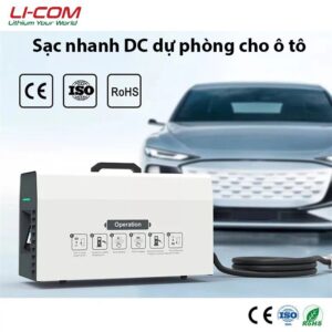 Sạc ô tô điện di động DC nhanh 20/30kw 3 pha 11 jpeg optimizer pin lithium xe dien di dong 2