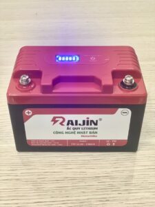 Ắc quy lithium cho xe phân khối lớn Sh350i và CB500 của Raijin 12 ac quy lithium xe phan khoi lon 4