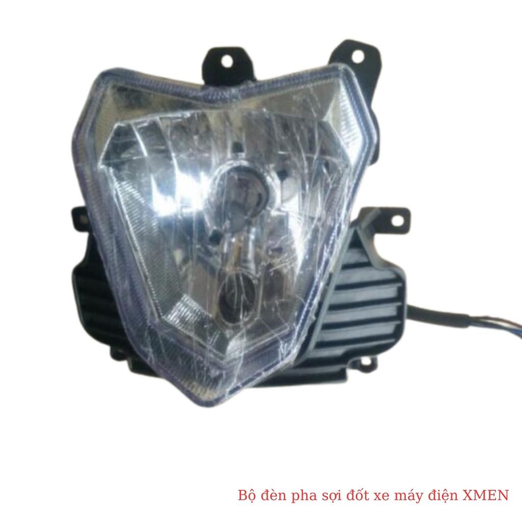 Bộ đèn pha xe máy điện XMEN sợi đốt 1 Bộ đèn pha xe máy điện XMEN sợi đốt
