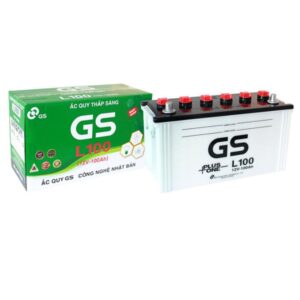 Bình ắc quy GS L100 (12V-100AH) dùng trong dân dụng