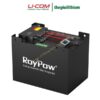 Pin lithium cho xe nâng của RoyPow 24V 280Ah F24280 3 pin lithium xe nang 24v