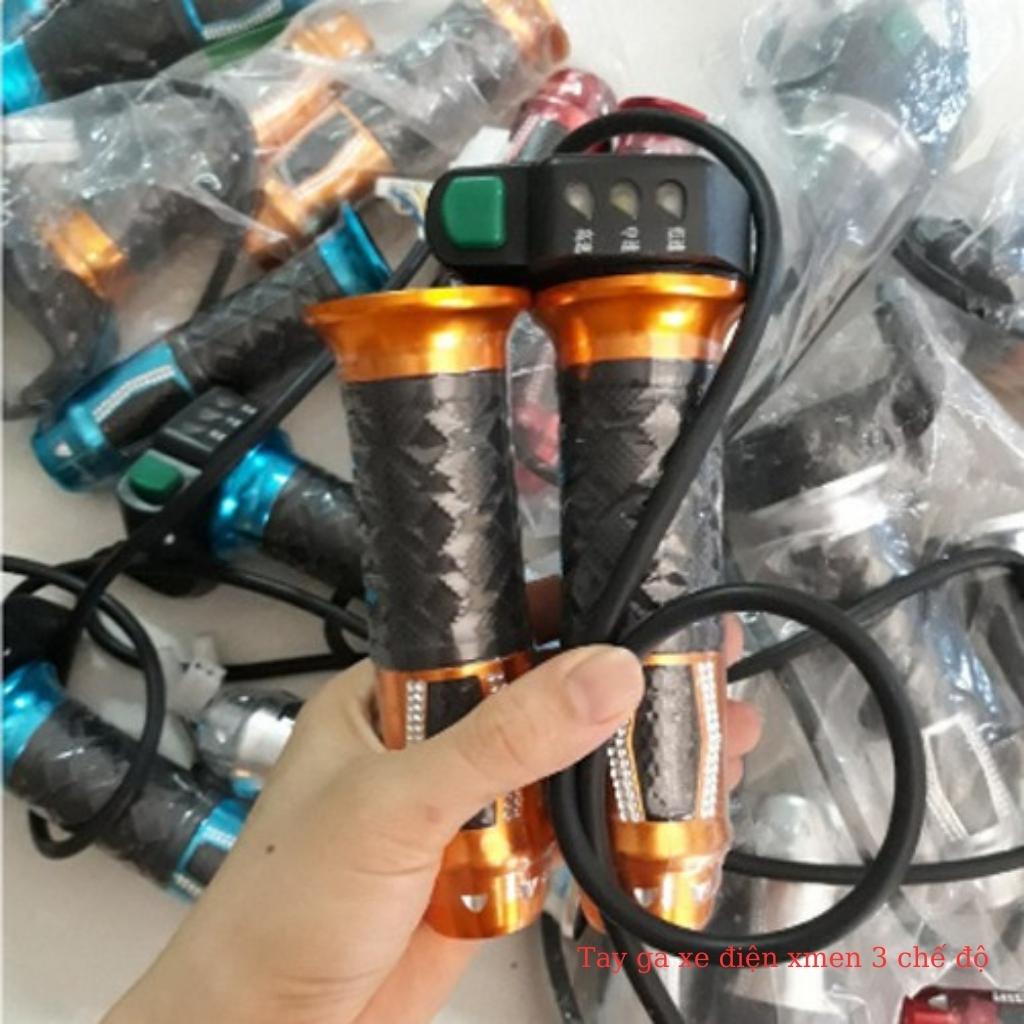 Tay ga xe điện Xmen 3 chế độ 4 Tay ga xe điện Xmen 3 chế độ - Ảnh 4