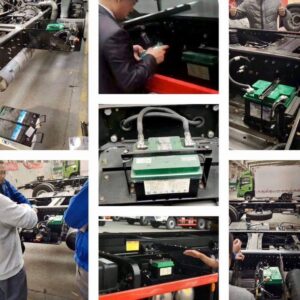 Ắc quy lithium ô tô tải 24V 15Ah tương đương 2 bình a xít chì 12V/60-95Ah 9 ac quy lithium khoi dong o to 8