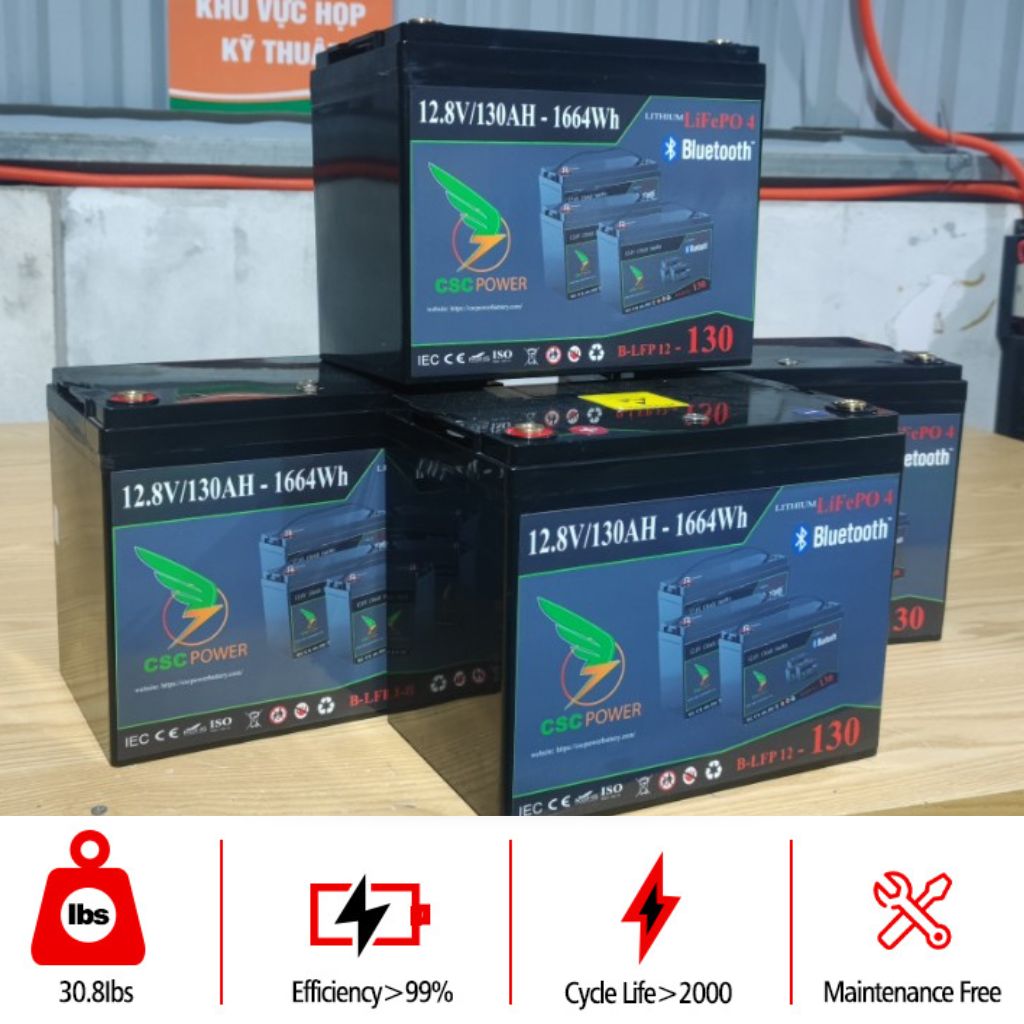 Ắc quy lithium lưu trữ 12V 65Ah 3 Ắc quy lithium lưu trữ 12V 65Ah - Ảnh 3