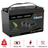 Bình điện lithium lưu trữ 12V 200Ah thay thế ắc quy a xít chì 10 ac quy lithium 12v 200ah