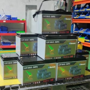 Pin lithium lưu trữ 12V 160Ah thay thế ắc quy a xít chì 7 binh dien lithium 3