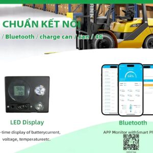 Pin Lithium Xe nâng điện 80V 460Ah 15 cong nghe dong ho 1