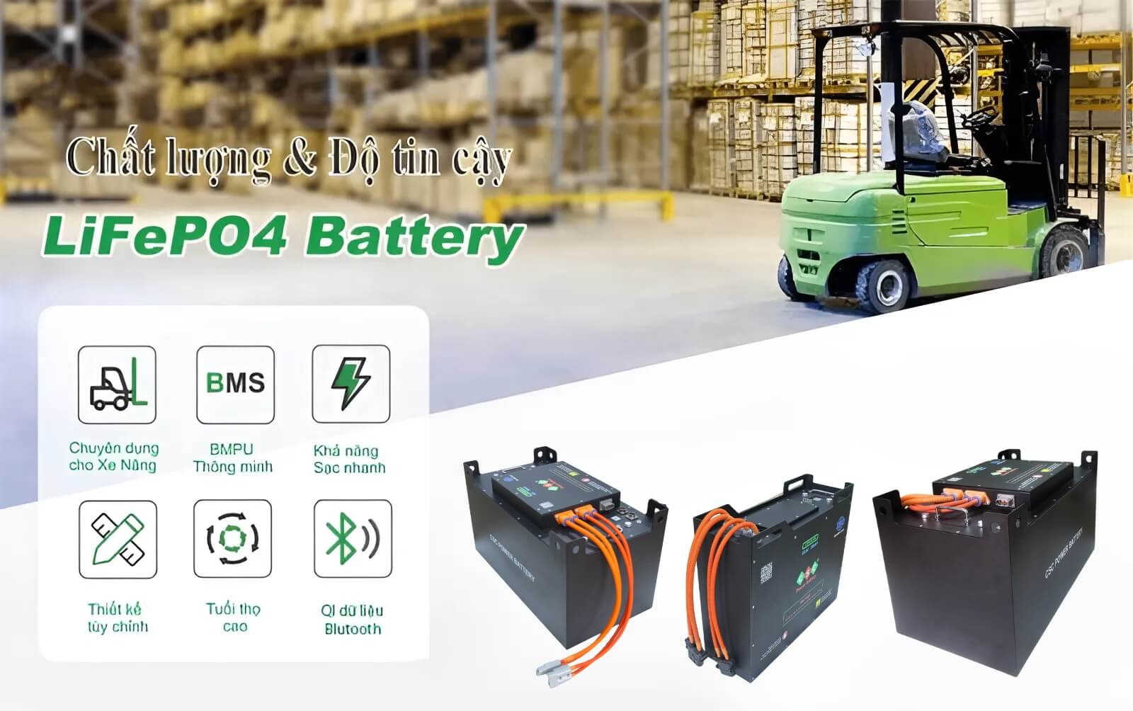 Pin Lithium Xe nâng điện 80V 460Ah 10 Pin Lithium Xe nâng điện 80V 460Ah - Ảnh 10