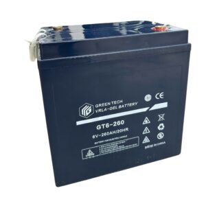 Ắc quy xe điện sân golf xe điện du lịch 6V 260Ah Greentech