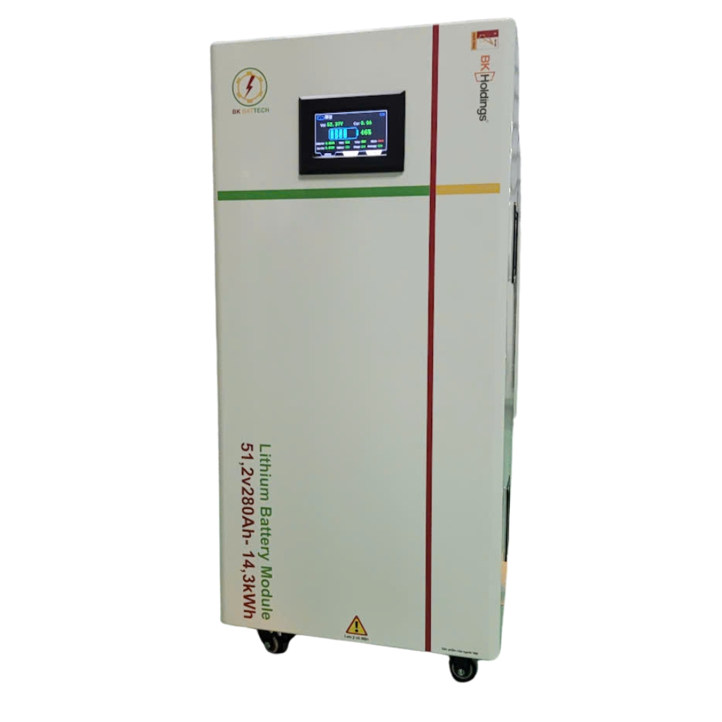 Pin lithium điện năng lượng mặt trời 51,2V 280Ah 15kW 1 Pin lithium điện năng lượng mặt trời 51,2V 280Ah 15kW