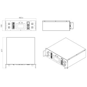 Bộ điều khiển hệ thống pin lithium cao áp 110V, 192V, 220V, 350V 17 bo dieu khien trung tam pin lithium 7