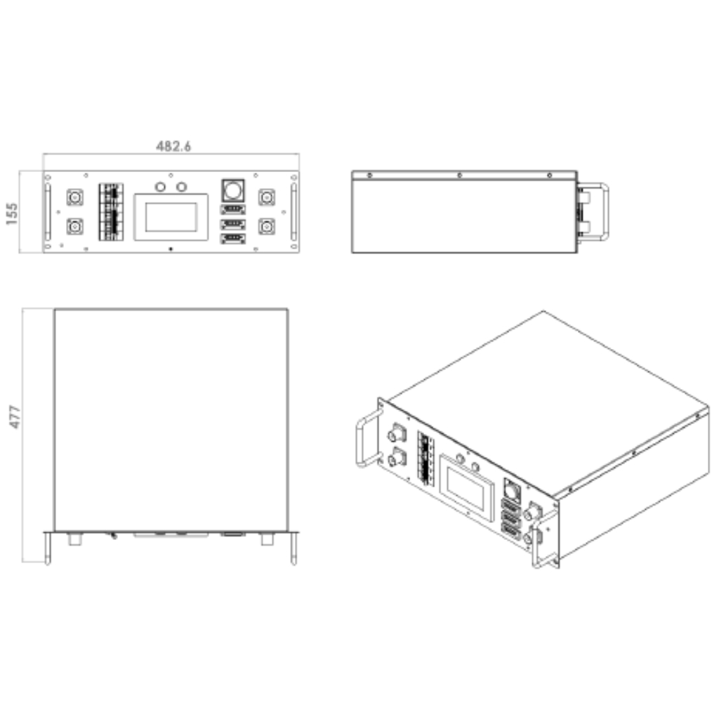 Bộ điều khiển hệ thống pin lithium cao áp 110V, 192V, 220V, 350V 9 Bộ điều khiển hệ thống pin lithium cao áp 110V, 192V, 220V, 350V - Ảnh 9