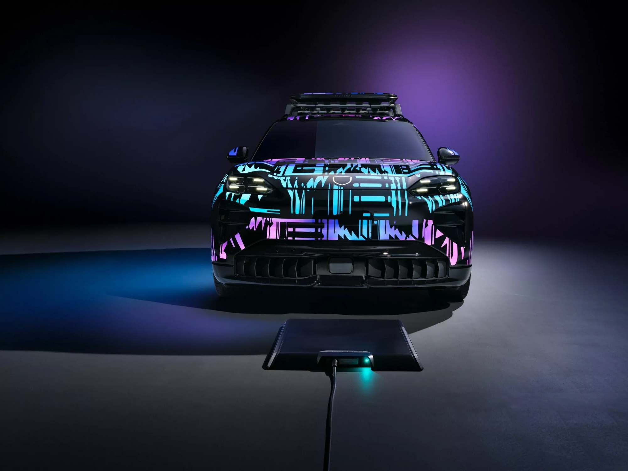 porsche wireless ev charging