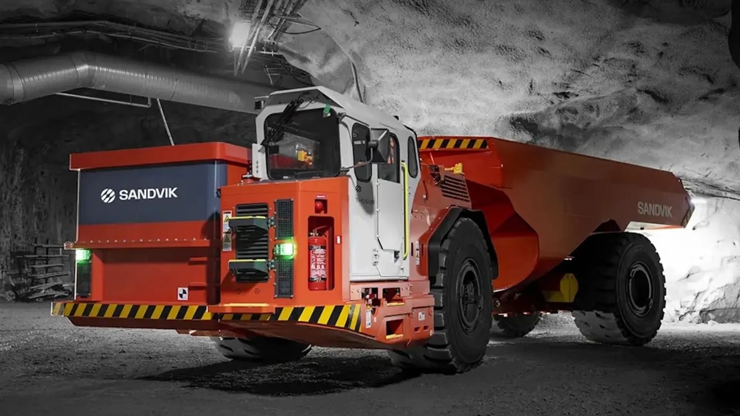 sandvik xe tai dien