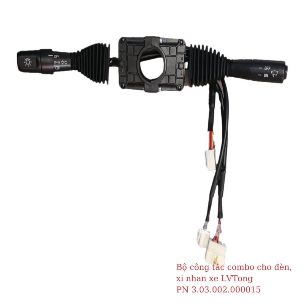 Bộ công tắc combo cho đèn xi nhan xe LVTong PN 3.03.002.000015 1 Bộ công tắc combo cho đèn xi nhan xe LVTong PN 3.03.002.000015