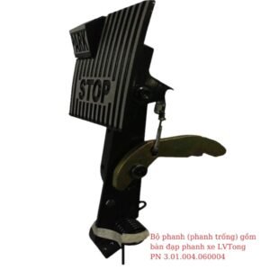 Bộ phanh (phanh trống) gồm bàn đạp phanh xe LVTong PN 3.01.004.060004