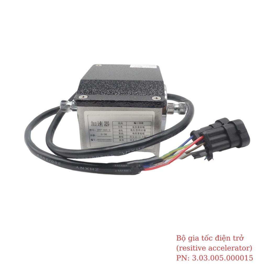 Bộ gia tốc điện trở Tay lái bên phải PN 3.03.005.000015 1 Bộ gia tốc điện trở Tay lái bên phải PN 3.03.005.000015