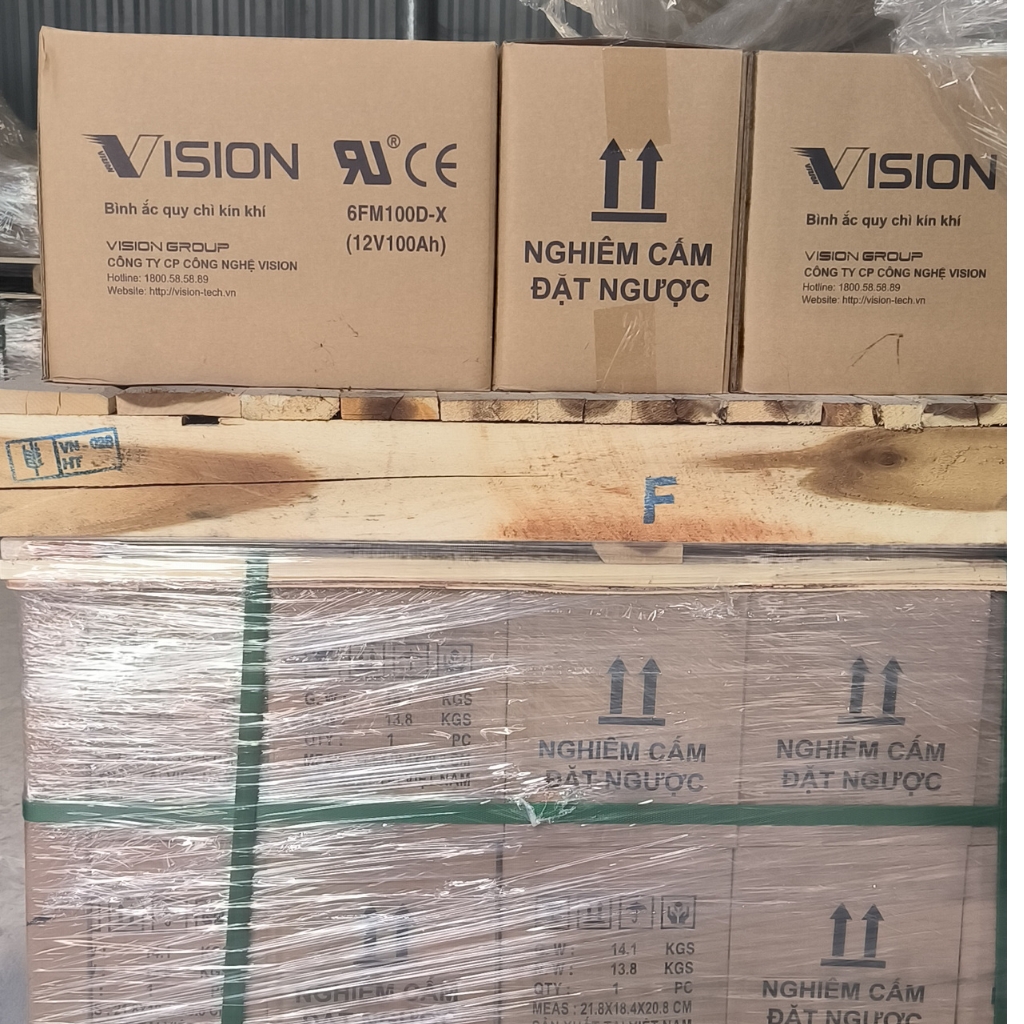 Ắc quy lưu trữ solar dòng xả sâu 12V, 100Ah 6FM100D-X 8 Ắc quy lưu trữ solar dòng xả sâu 12V, 100Ah 6FM100D-X - Ảnh 8
