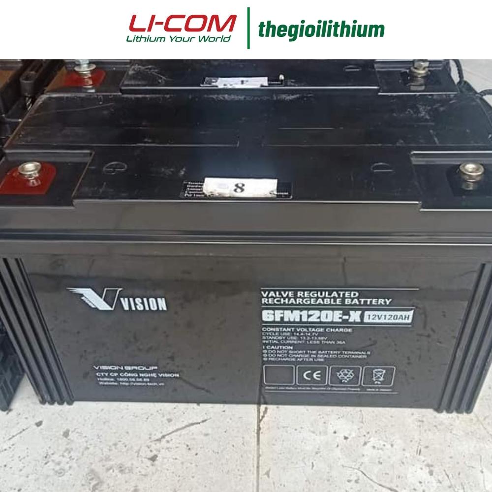 Ắc quy viễn thông UPS khô kín khí Vision 12V, 120Ah 6FM120E-X 13 Ắc quy viễn thông UPS khô kín khí Vision 12V, 120Ah 6FM120E-X - Ảnh 13