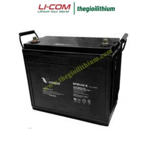 Ắc quy lưu trữ solar dòng xả sâu 12V, 134Ah 6FM134D-X