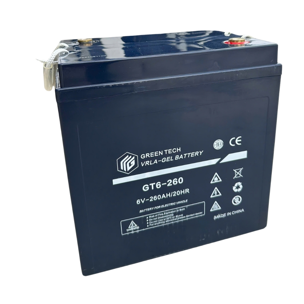 Ắc quy xe điện sân golf xe điện du lịch 6V 260Ah Greentech 1 Ắc quy xe điện sân golf xe điện du lịch 6V 260Ah Greentech