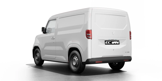 VinFast ra mắt xe tải điện EC Van đầu tiên, giá chỉ 285 triệu đồng 2 xe tai dien vinfast 1