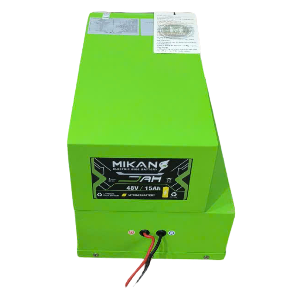 Pin lithium xe điện 48V 15Ah kiểu đứng 4 Pin lithium xe điện 48V 15Ah kiểu đứng - Ảnh 4