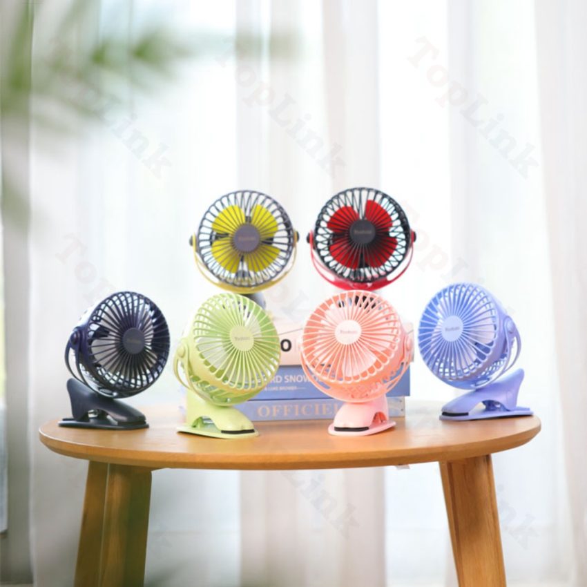 Alternative view of Quạt Kẹp Tích Điện Mini YOOBAO F04 Pin Khủng 6400mAh