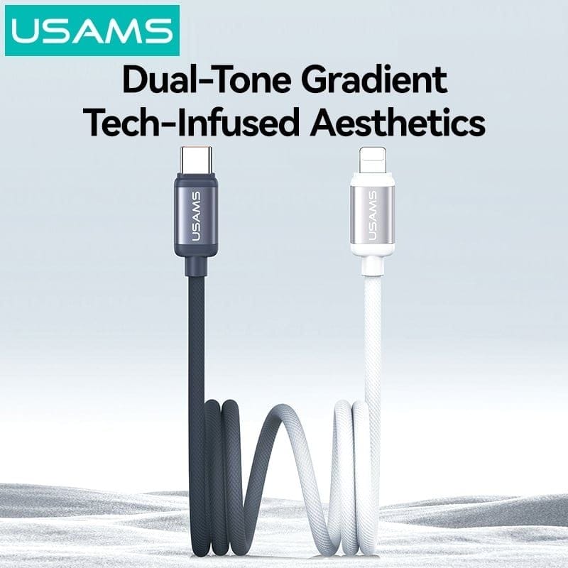 Alternative view of Cáp Sạc Nhanh PD 30W USAMS Cho iPhone 5 Đến iPhone 14 Series