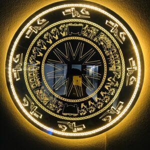 Gương họa tiết