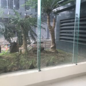 Vách kính chống cháy E120