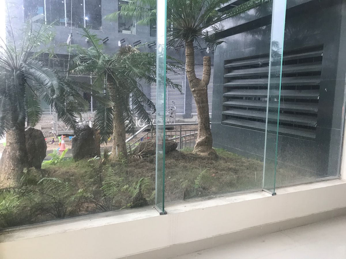Vách kính chống cháy E120