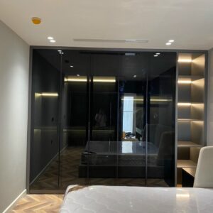Cánh kính lùa hệ giảm chấn