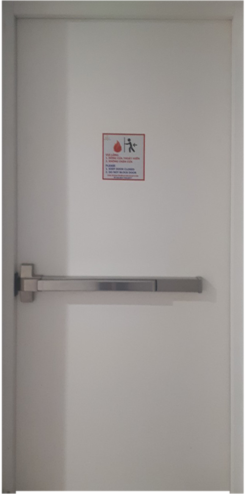 cửa chống cháy p1 bar