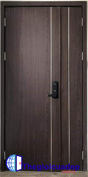 cửa MDF mẹ bồng con