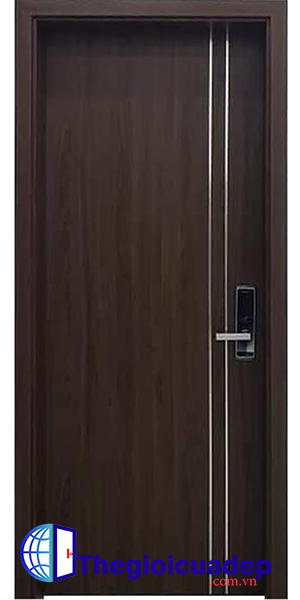 cửa mdf 2 chỉ dọc