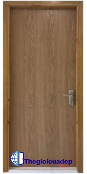 Cửa gỗ MDF P1-ash đậm