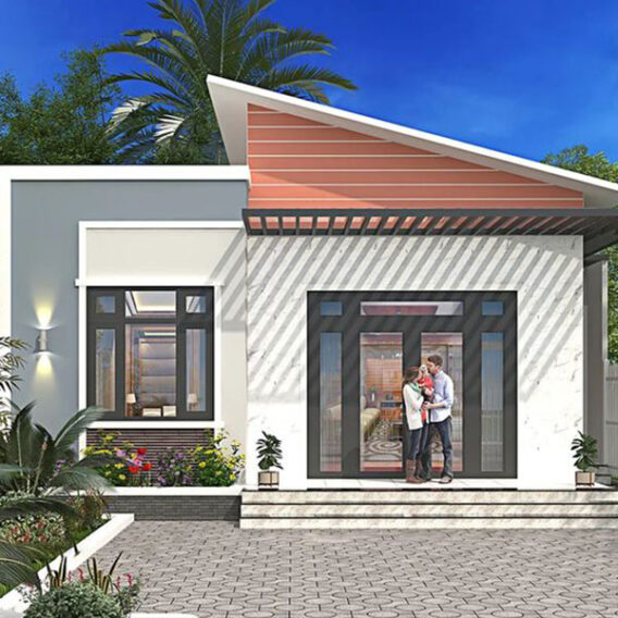 kiểu nhà mái nhật hiện đại