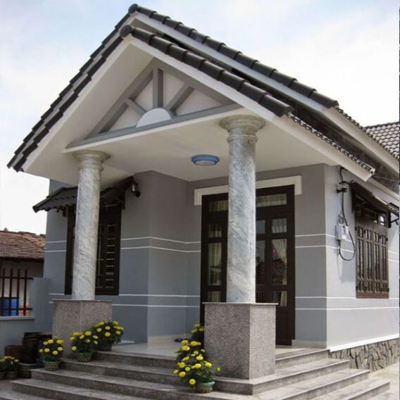 mẫu nhà mái thái 1 mái