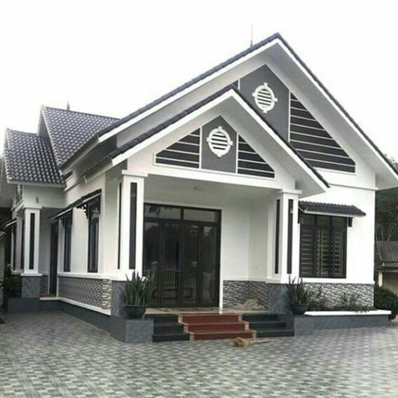 nhà mái thái 3 phòng ngủ
