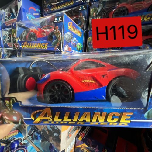 Xe ô tô điều khiển người nhện H119