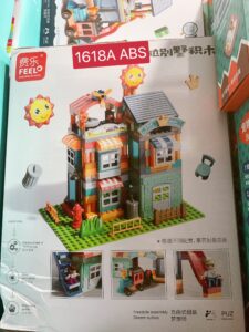 Hộp xếp hình nhà 1618A
