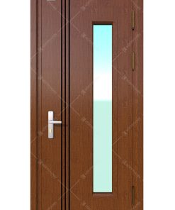 Cửa thép vân gỗ KG-1.08-K