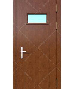 Cửa thép vân gỗ KG-1.28