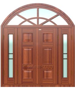 Cửa sổ thép vân gỗ KSV-41.CS3.K