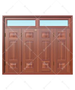 Cửa sổ thép vân gỗ KS-42.CS3-2TK