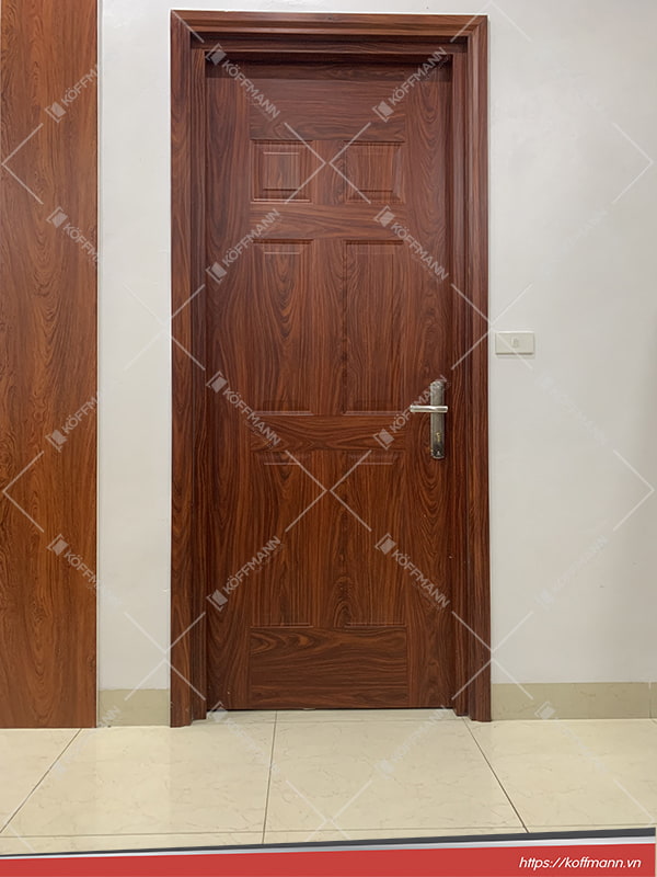 Cửa thép vân gỗ KG-1.04