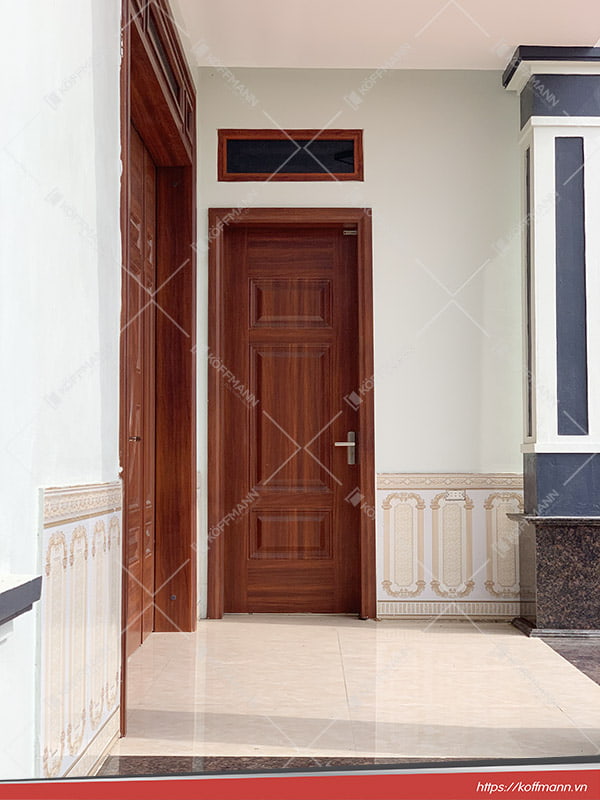 cánh cửa thép vân gỗ KG-1.03