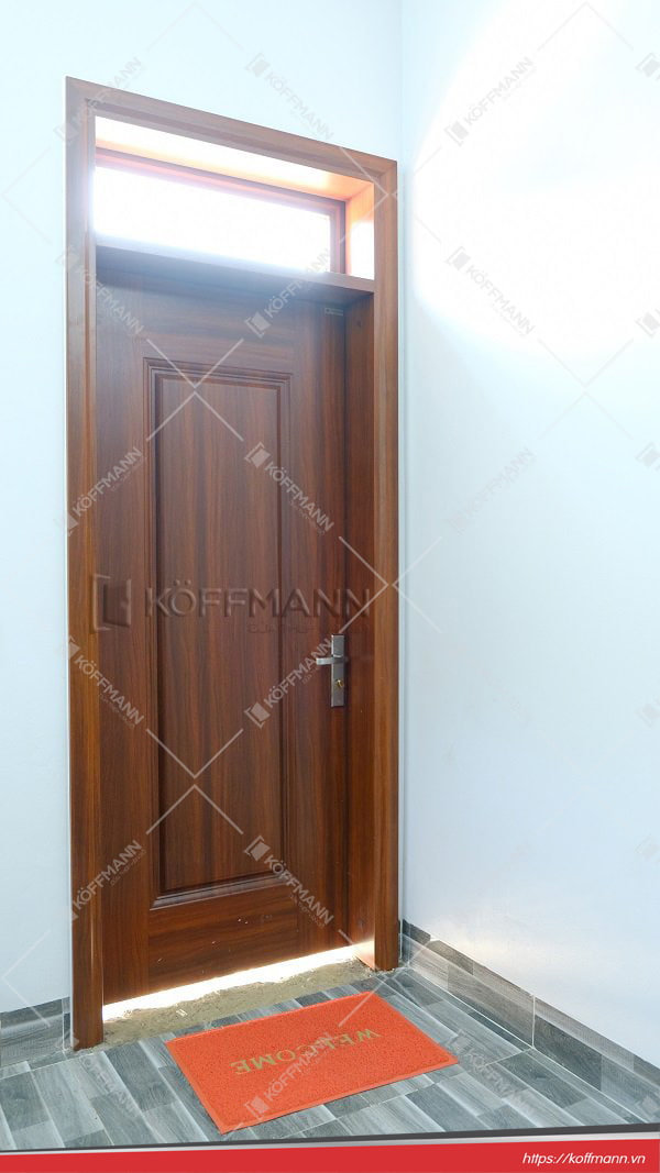 sản phẩm cửa thép vân gỗ KG-1.31